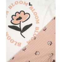 G10883TOD: Girls Faux Fur Gilet, Top & Legging Outfit (2-5 Years)