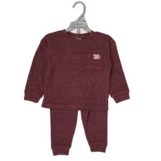 G10889TOD: Kids Brushed Rib Sweatshirt & Jog Pant Outfit (2-4 Years)