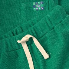 G10891INF: Baby Green Brushed Rib Sweatshirt & Jog Pant Outfit (12-24 Months)