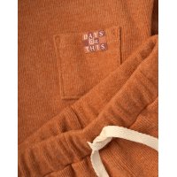 G10892TOD: Kids Orange Brushed Rib Sweatshirt & Jog Pant Outfit (2-4 Years)