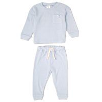 G10893TOD: Boys Sky Brushed Rib Sweatshirt & Jog Pant Outfit (2-4 Years)