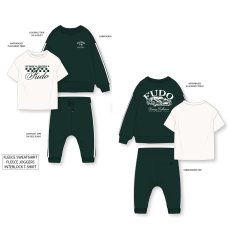 G10963TOD: Boys Sweatshirt, T-shirt & Jog Pant Outfit (2-4 Years)