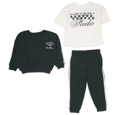 G10963LB: Older Boys Sweatshirt, T-shirt & Jog Pant Outfit (5-6 Years)