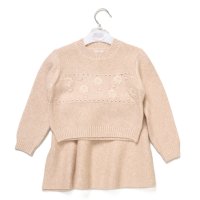G11130TOD: Girls True Bubble Knit Jumper & Skirt Outfit (2-4 Years)