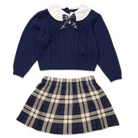 G11139TOD: Girls True Knit Jumper & Skirt Outfit (2-4 Years)