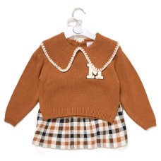 G11147TOD: Girls True Knit Jumper & Skirt Outfit (2-4 Years)