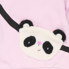 G11248INF: Baby Girls Sweatshirt With Cross Bag Applique & Jog Pant Outfit (12-24 Months)