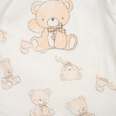 G11326: Baby Unisex Bear Ribbed 10 Piece Gift Set (NB-6 Months)