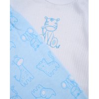 G11341: Baby Boys Safari Ribbed 10 Piece Gift Set (NB-6 Months)