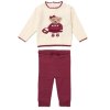 G11391NB: Baby Girls Knitted 2 Piece Outfit (0-12 Months)