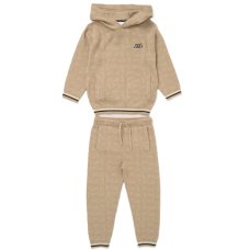 G11424TOD: Boys True Knit Hooded Top & Jog Pant Set (2-4 Years)