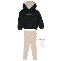 G11606TOD: Girls Hoodie, Ribbed Legging & Socks Outfit (2-4 Years)