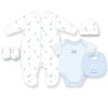 G11735NB: Baby Boys My Little Bear 6 Piece Mesh Bag Gift Set (NB-6 Months)