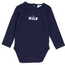 G11741INF:  Baby Boys Borg Printed Gilet, Bodysuit & Jog Pant Outfit (12-24 Months)