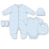 G11745NB: Baby Boys Dream, Little One 6 Piece Mesh Bag Gift Set (NB-6 Months)