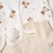 G12013NB: Baby Unisex Bear 6 Piece Mesh Bag Gift Set (NB-6 Months)