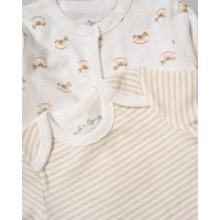 G12014NB: Baby Unisex Rocking Horse 6 Piece Mesh Bag Gift Set (NB-6 Months)