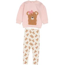 G12232TOD: Girls Interactive Sweatshirt & Legging Outfit (2-4 Years)