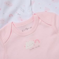 G12401NB: Baby Girls Twinkle, Twinkle 6 Piece Mesh Bag Gift Set (NB-6 Months)