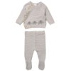 G12464NB: Baby Unisex Knitted 2 Piece Outfit (0-12 Months)