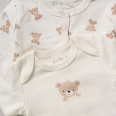 G12573NB: Baby Unisex Bear 6 Piece Mesh Bag Gift Set (NB-6 Months)