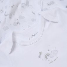 G12582NB: Baby Unisex "Welcome Little One" 6 Piece Mesh Bag Gift Set (NB-6 Months)