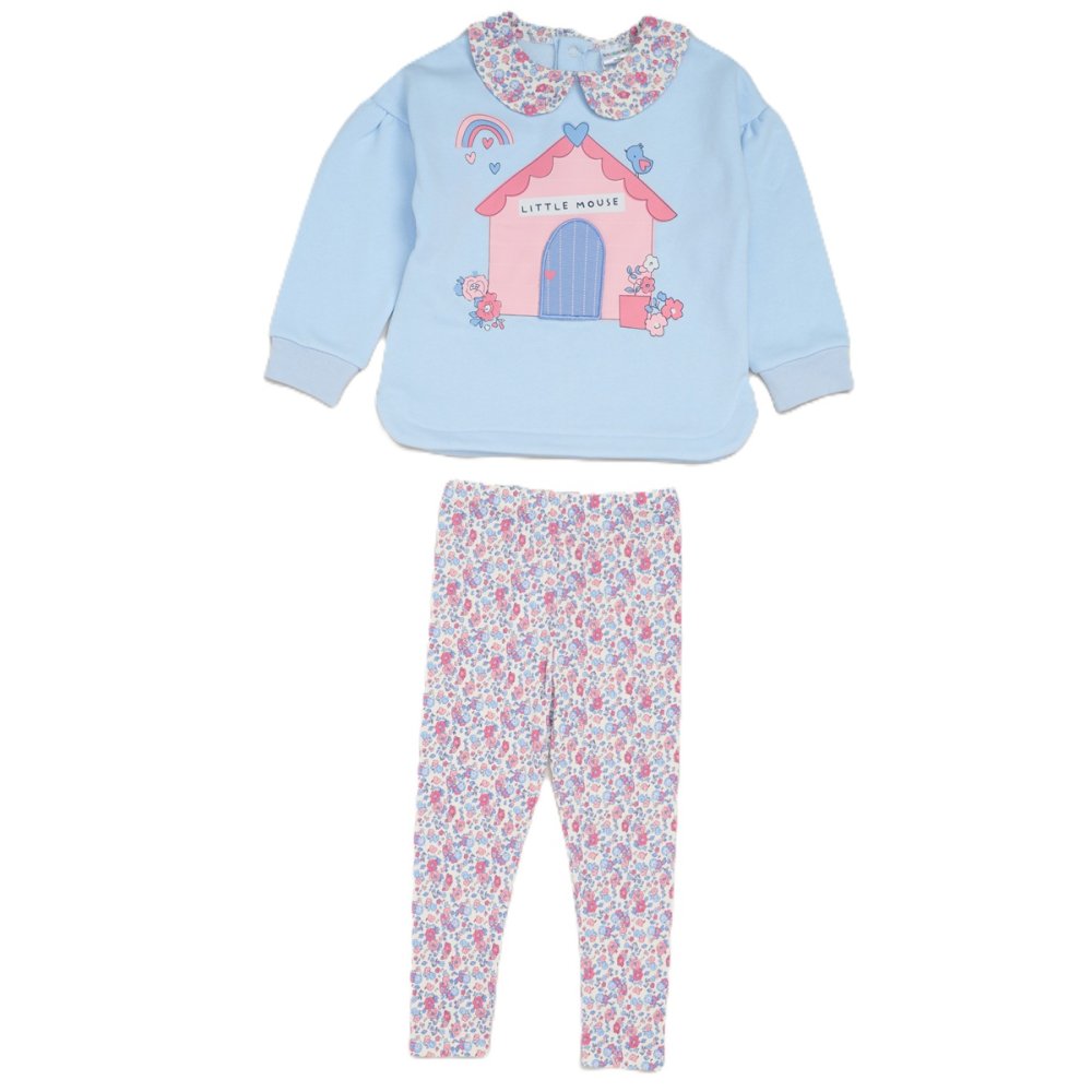 G12644TOD: Girls Interactive Sweatshirt & Legging Outfit (2-4 Years) G12644TOD: Girls Interactive Sweatshirt & Legging Outfit (2-4 Years)