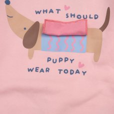 G12653TOD: Girls Interactive Sweatshirt & Legging Outfit (2-4 Years)