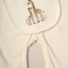 G12710: Baby Unisex Giraffe Ribbed Velour 5 Piece Gift Set (NB-6 Months)