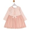 G12942INF: Baby Girls Mesh Skirt Dress & Bolero Outfit (6 Months - 3 Years)