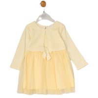 G12945INF: Baby Girls Mesh Skirt Dress & Bolero Outfit (6 Months - 3 Years)