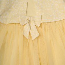 G12945INF: Baby Girls Mesh Skirt Dress & Bolero Outfit (6 Months - 3 Years)