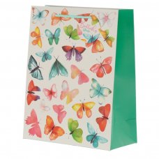 GBAG72A: Butterfly House Gift Bag - Large (33 x 26 cm)