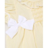 H12802NB: Baby Girls Dress, Pant & Headband Set (0-9 Months)