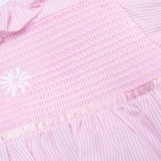 H12810: Baby Girls Smocked Romper (0-9 Months)
