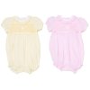 H12810: Baby Girls Smocked Romper (0-9 Months)
