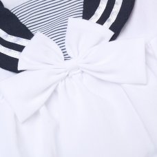 H12816NB: Baby Girls Dress, Pant & Headband Set (0-9 Months)