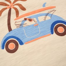 H12881INF: Baby Boys Graphic T-Shirt, Shorts & Sunglasses Outfit (9-24 Months)