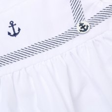 H12907NB: Baby Girls Dress, Pant & Headband Set (0-9 Months)