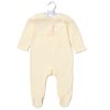 H14050: Baby Giraffe Padded Applique All In One On A Satin Padded Hanger (0-9 Months)