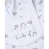 H14417NB: Baby Unisex "Little Bundle Of Joy" 6 Piece Mesh Bag Gift Set (NB-6 Months)