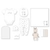 H14886NB: Baby Unisex Jungle 10 Piece Mesh Bag Gift Set (NB-6 Months)