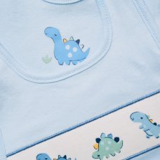 H14892: Baby Boys Dinosaur 10 Piece Mesh Bag Gift Set (NB- 6 Months)