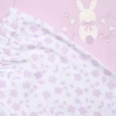 H14896NB: Baby Girls Bunny 10 Piece Mesh Bag Gift Set (NB-6 Months)