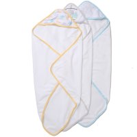 H14932: Baby Unisex Little Dreamer 6 Piece Hooded Towels & Washcloths Bath Time Set