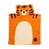 HTOW03: Alfie the Tiger Adoramals Kids Hooded Towel