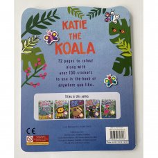 758186: Katie The Koala 72 Page Colouring & Stickers Book