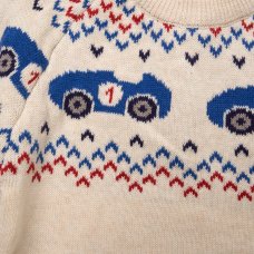 J15600: Baby Boys Knitted 2 Piece Outfit (0-9 Months)