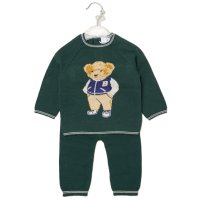 J15729: Baby Boys Knitted 2 Piece Outfit (0-12 Months)