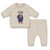 J15730: Baby Boys Knitted 2 Piece Outfit (0-12 Months)